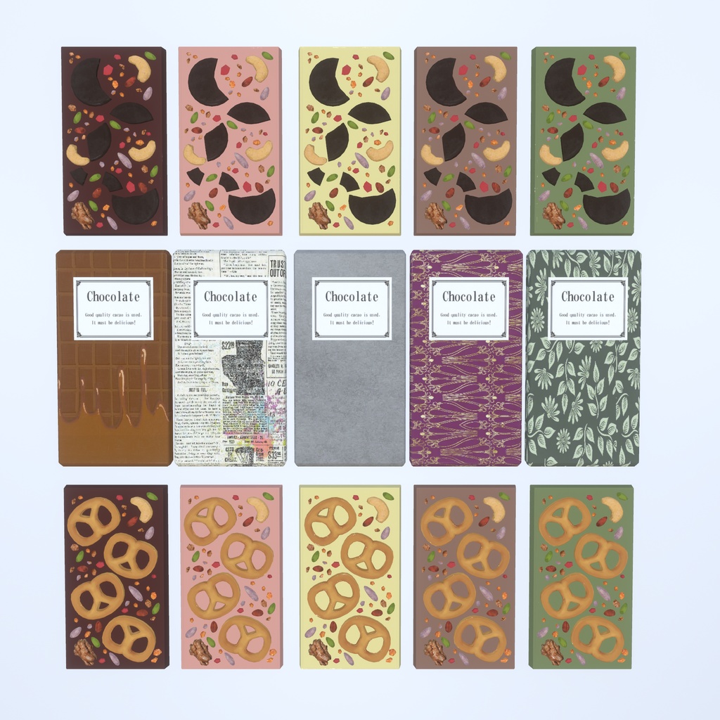 いろんなチョコレート(109点)