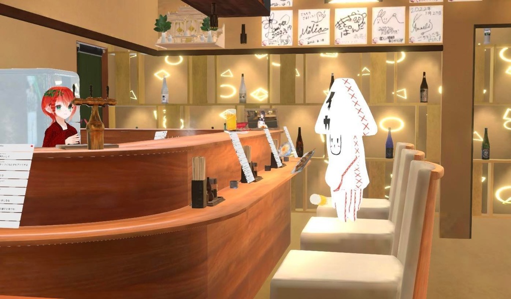 語部居酒屋「夢食感」記念のイカ焼き(無料配布)