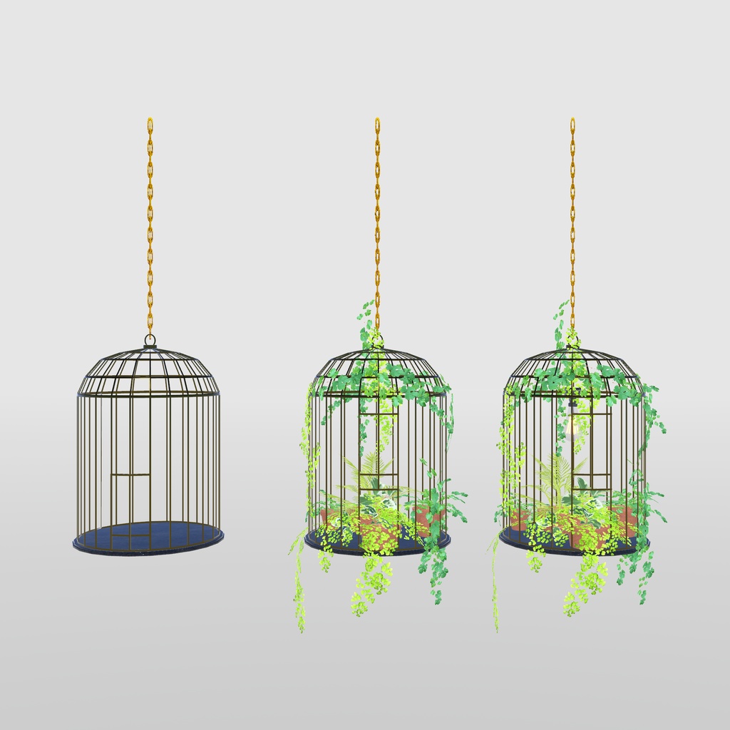 キッチンを作る予定が、気づいたら庭まで作っていたセット(多分530点)