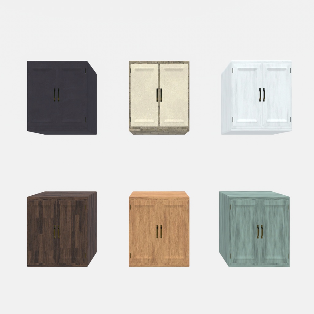 キッチンを作る予定が、気づいたら庭まで作っていたセット(多分530点)