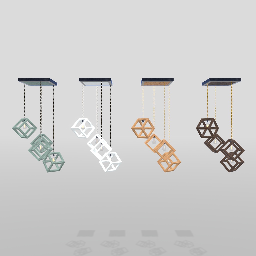 キッチンを作る予定が、気づいたら庭まで作っていたセット(多分530点)