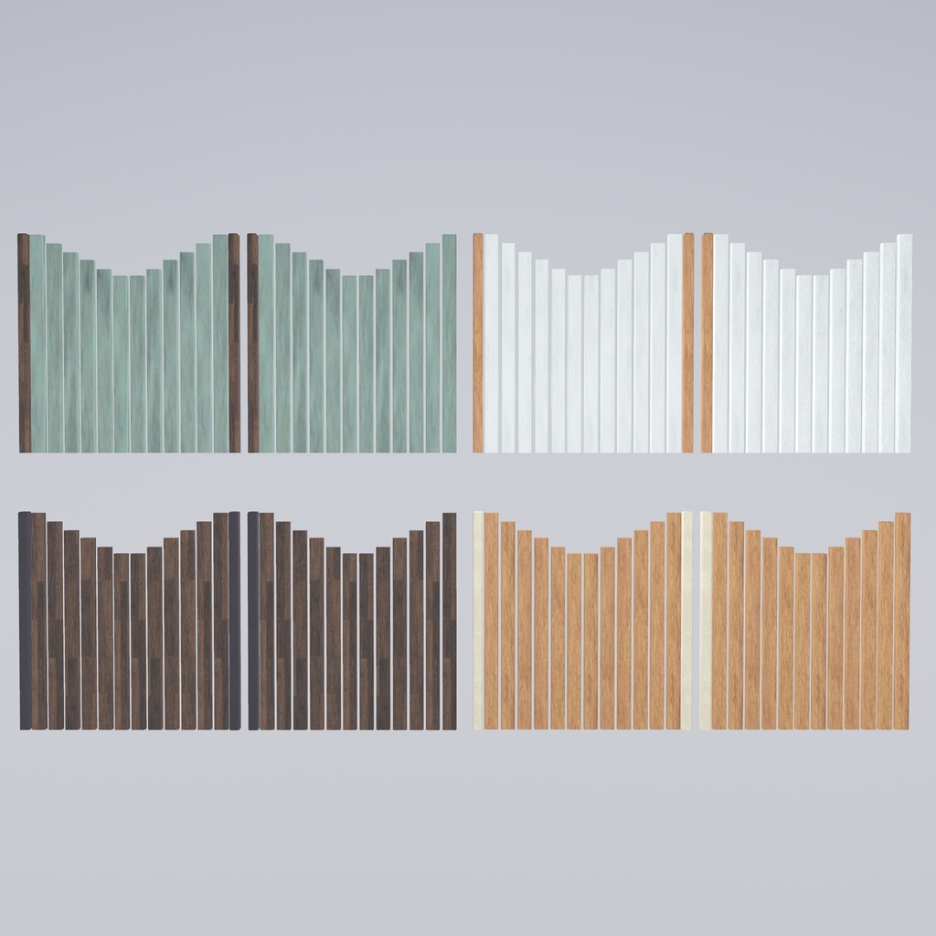 キッチンを作る予定が、気づいたら庭まで作っていたセット(多分530点)