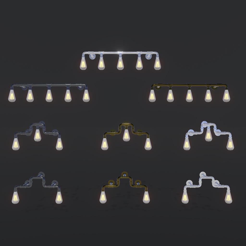 キッチンを作る予定が、気づいたら庭まで作っていたセット(多分530点)