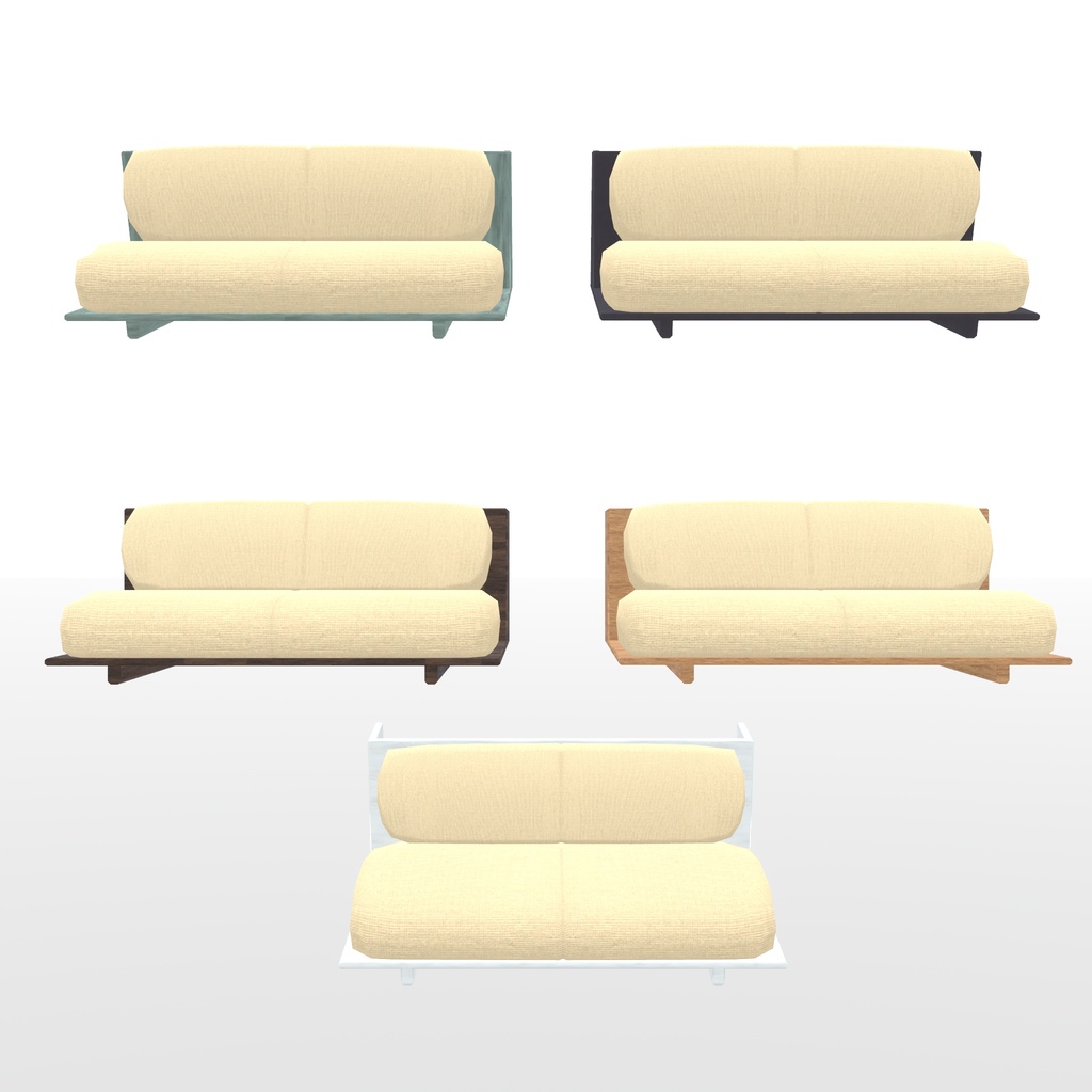 キッチンを作る予定が、気づいたら庭まで作っていたセット(多分530点)