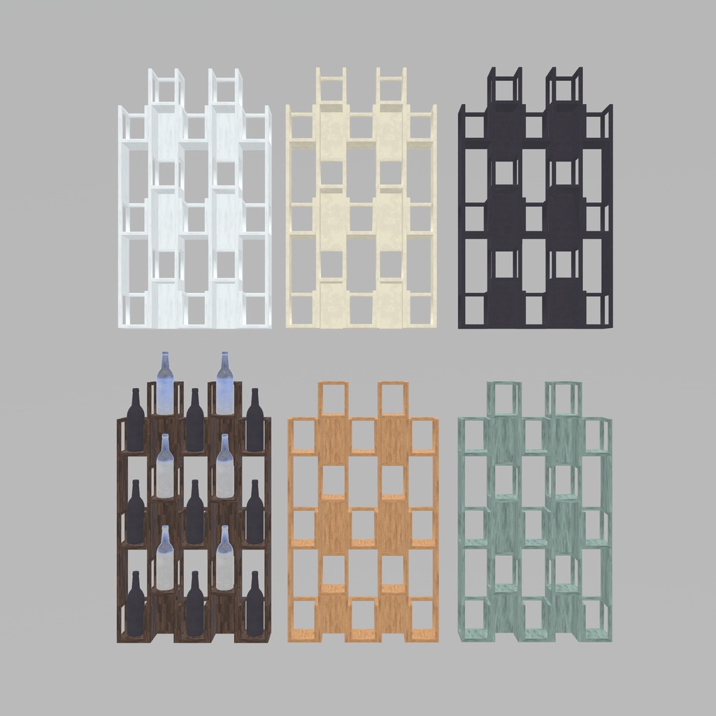 キッチンを作る予定が、気づいたら庭まで作っていたセット(多分530点)