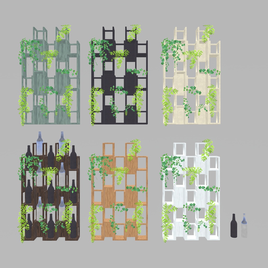 キッチンを作る予定が、気づいたら庭まで作っていたセット(多分530点)