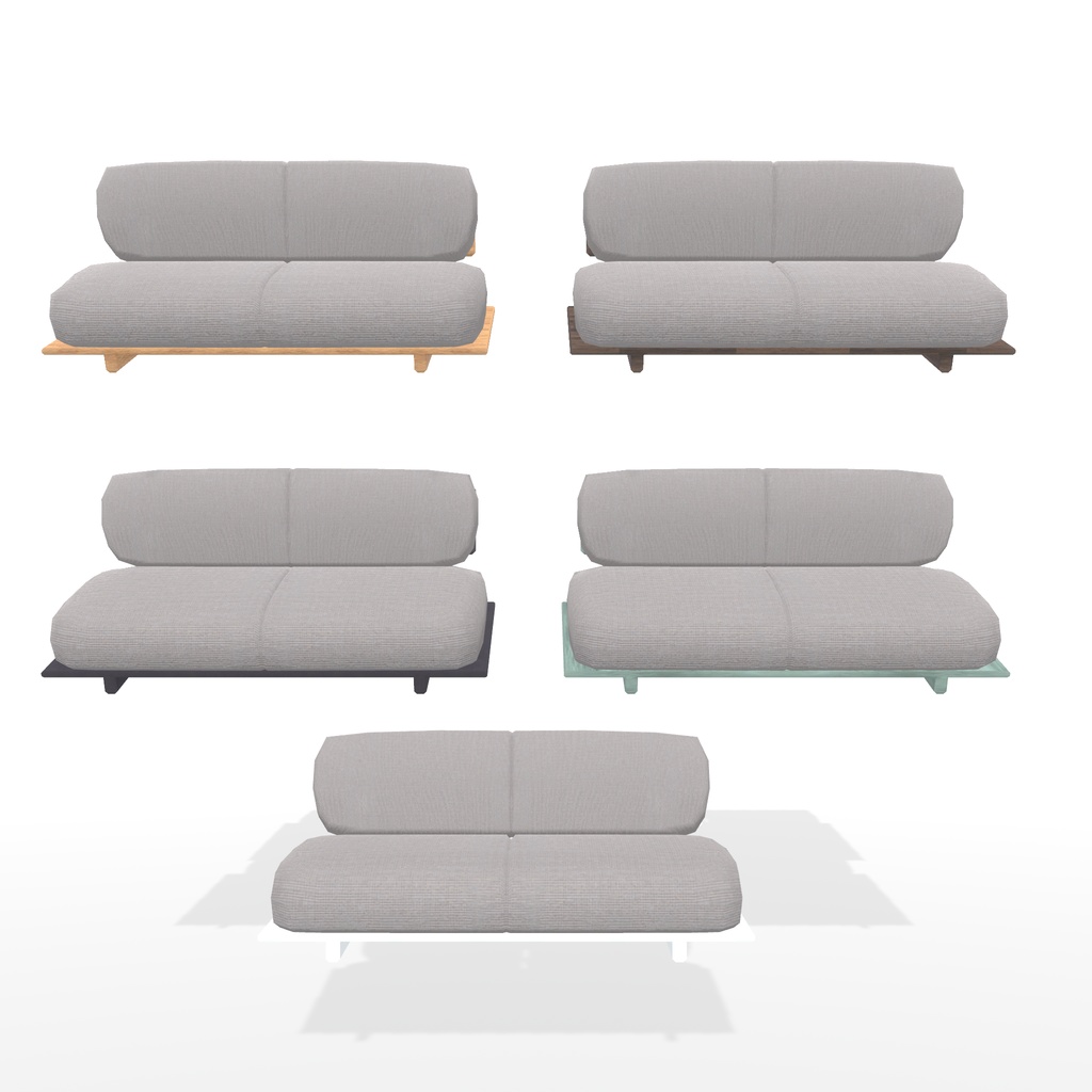 キッチンを作る予定が、気づいたら庭まで作っていたセット(多分530点)