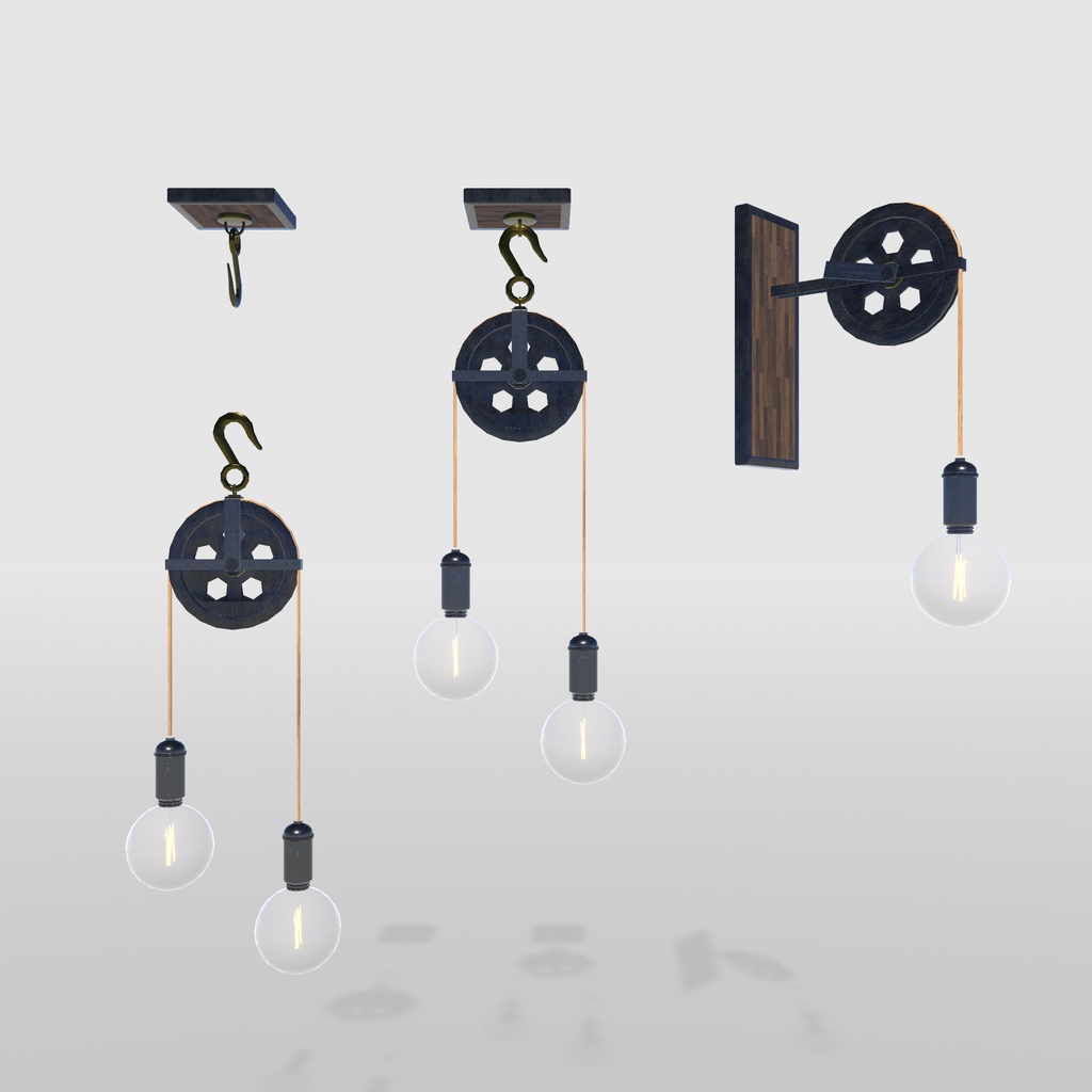 キッチンを作る予定が、気づいたら庭まで作っていたセット(多分530点)