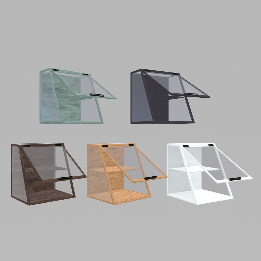 キッチンを作る予定が、気づいたら庭まで作っていたセット(多分530点)