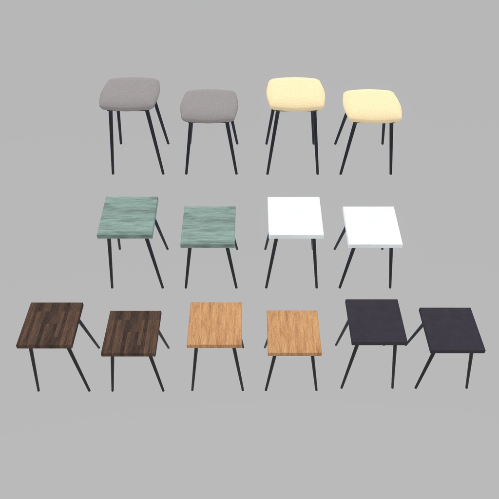 キッチンを作る予定が、気づいたら庭まで作っていたセット(多分530点)