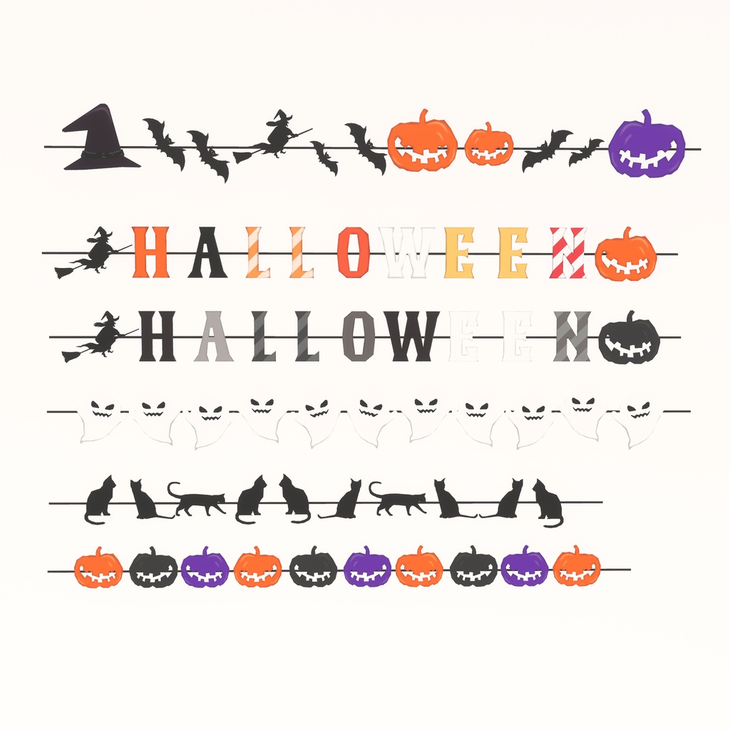 2022年 ハロウィンアセット(110点)