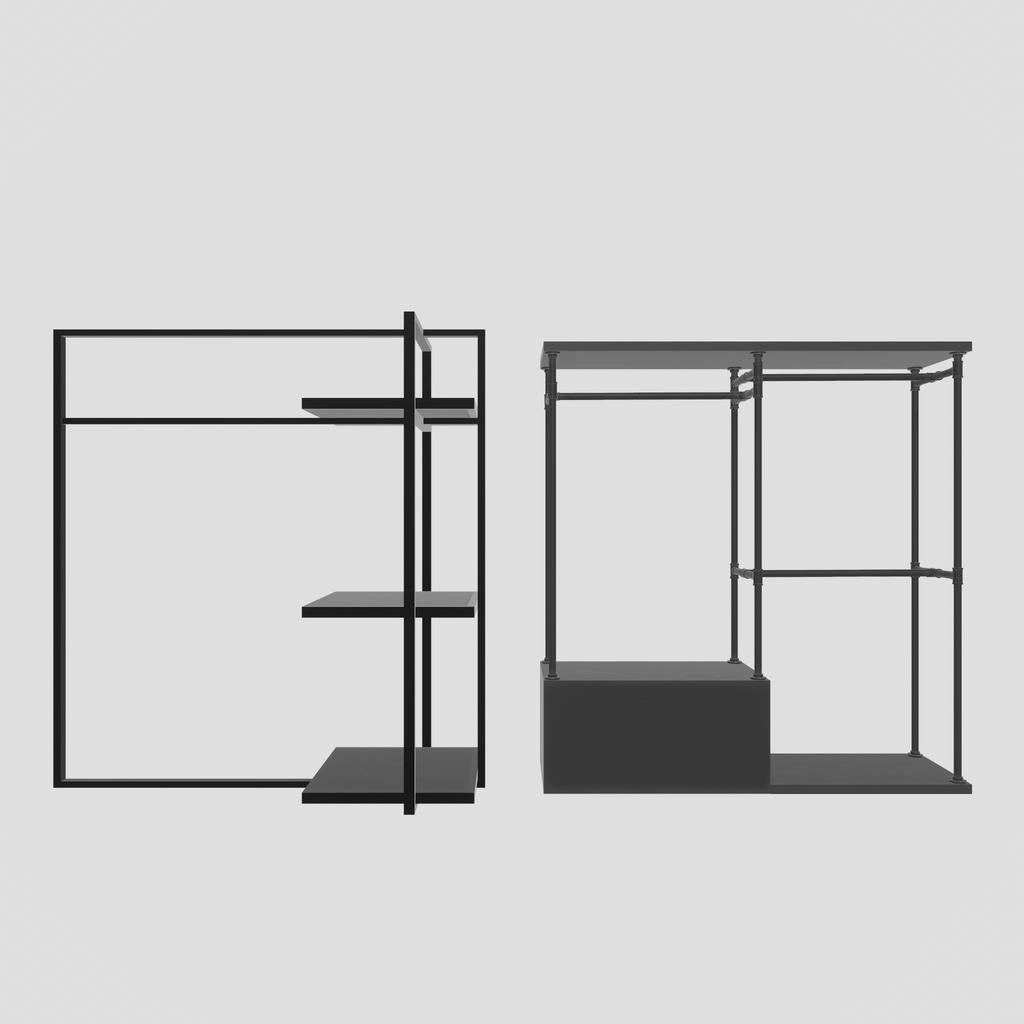 【VRChat想定】ブティック開店前セット(185点)