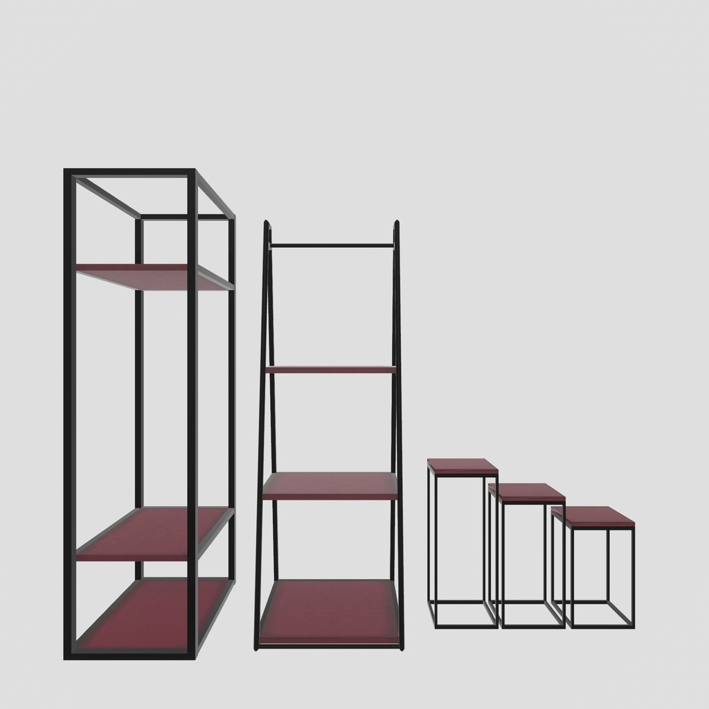 【VRChat想定】ブティック開店前セット(185点)