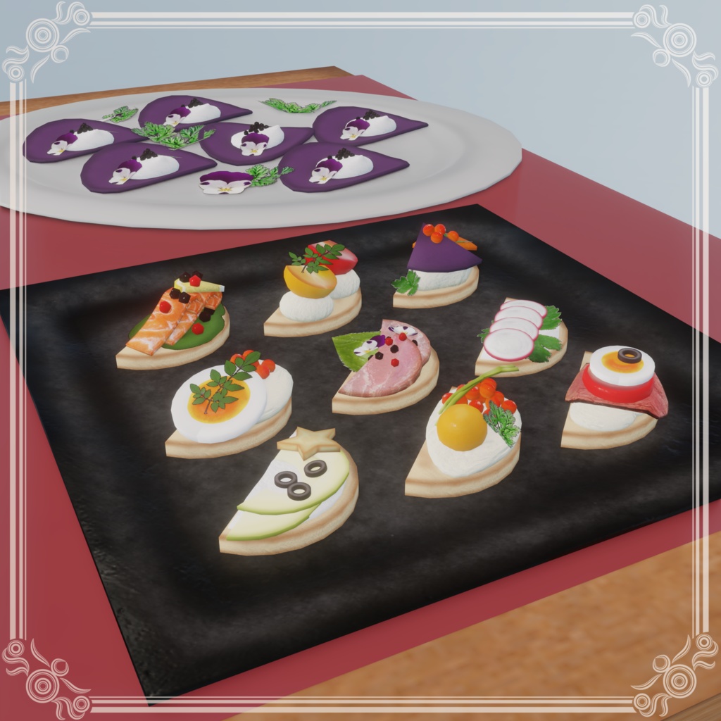 イカさんの招待飯(67点)