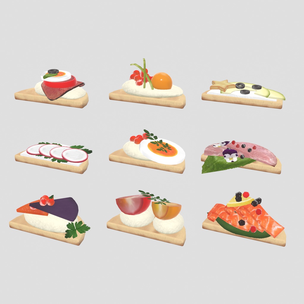 イカさんの招待飯(67点)