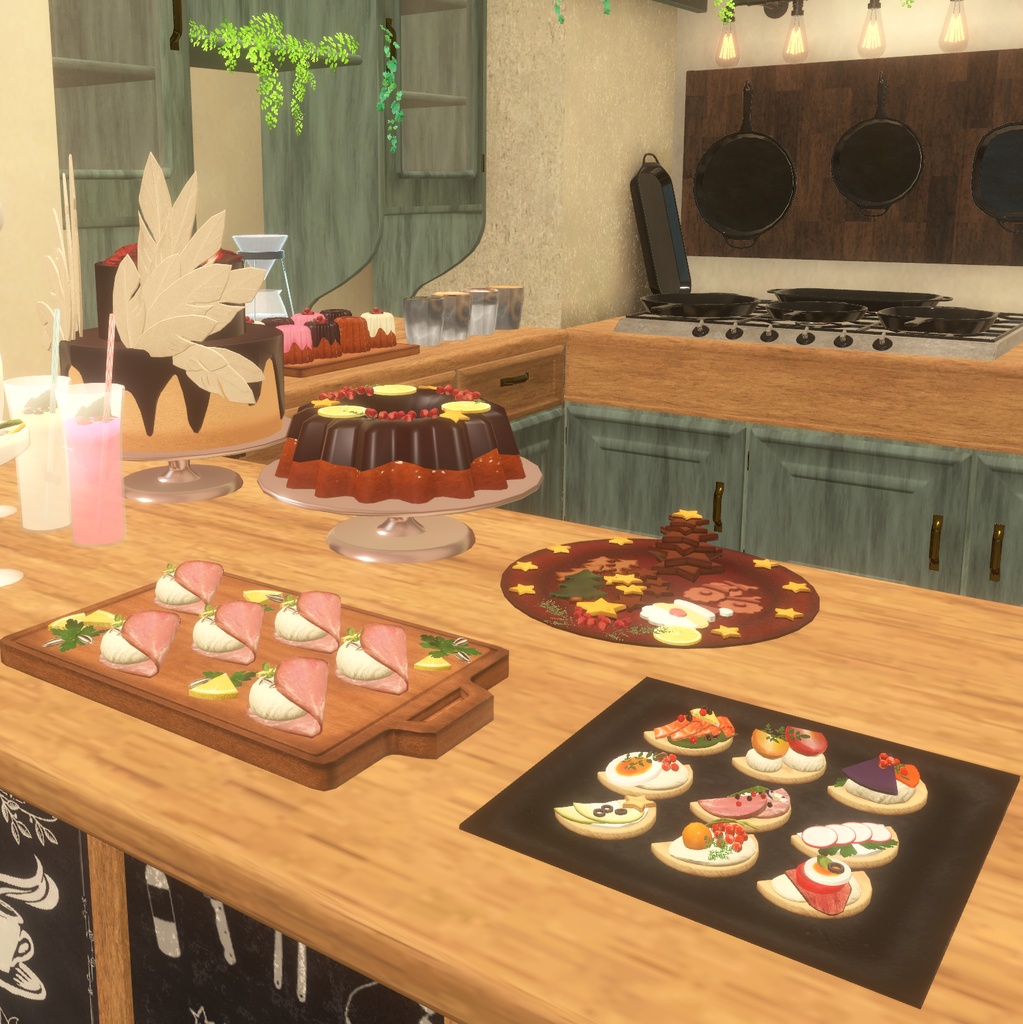 イカさんの招待飯(67点)