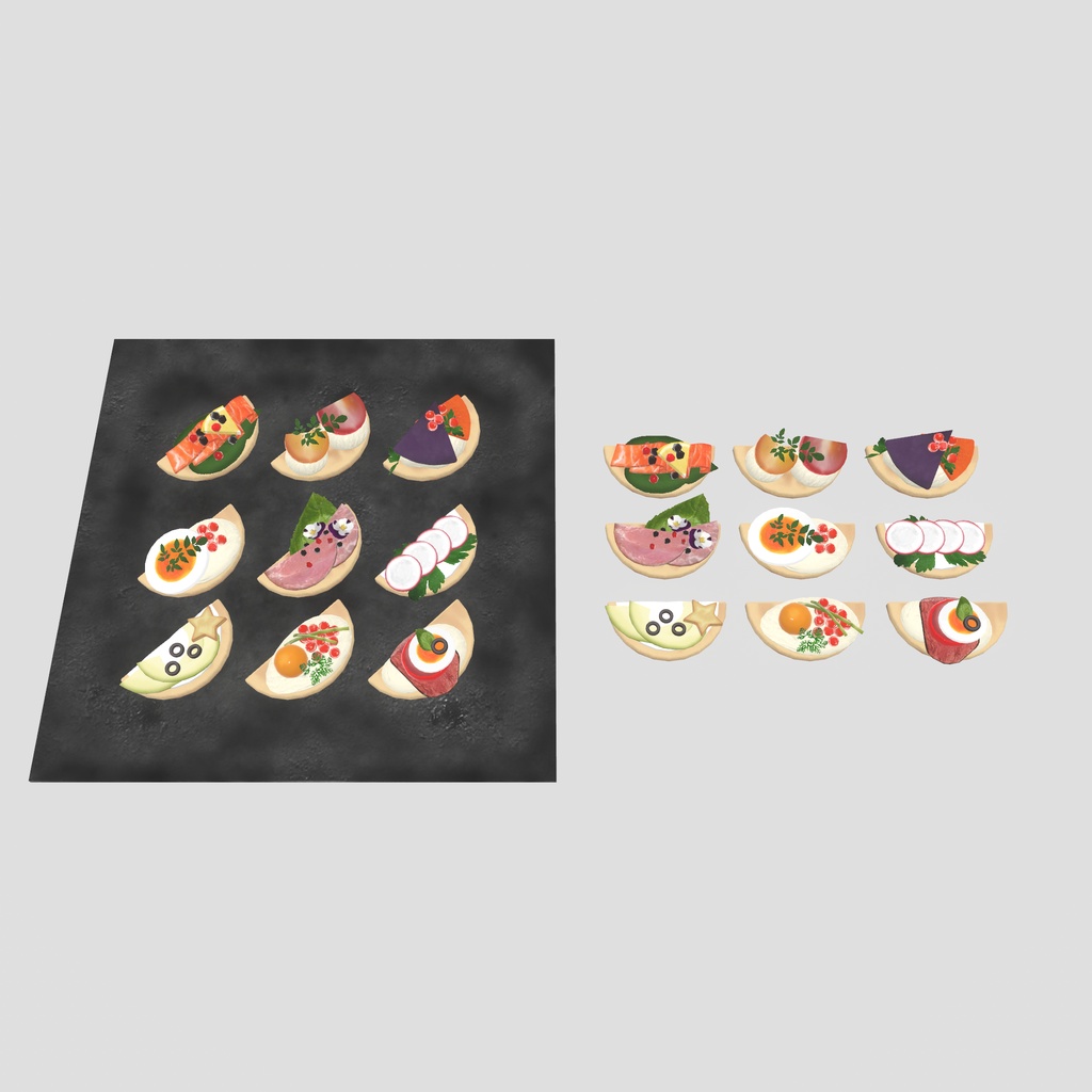 イカさんの招待飯(67点)