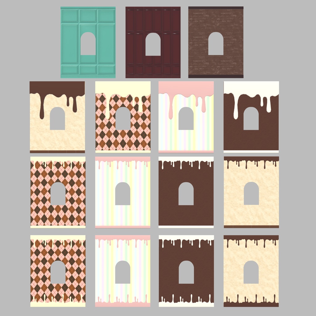 チョコレート屋さん制作キット(316点)