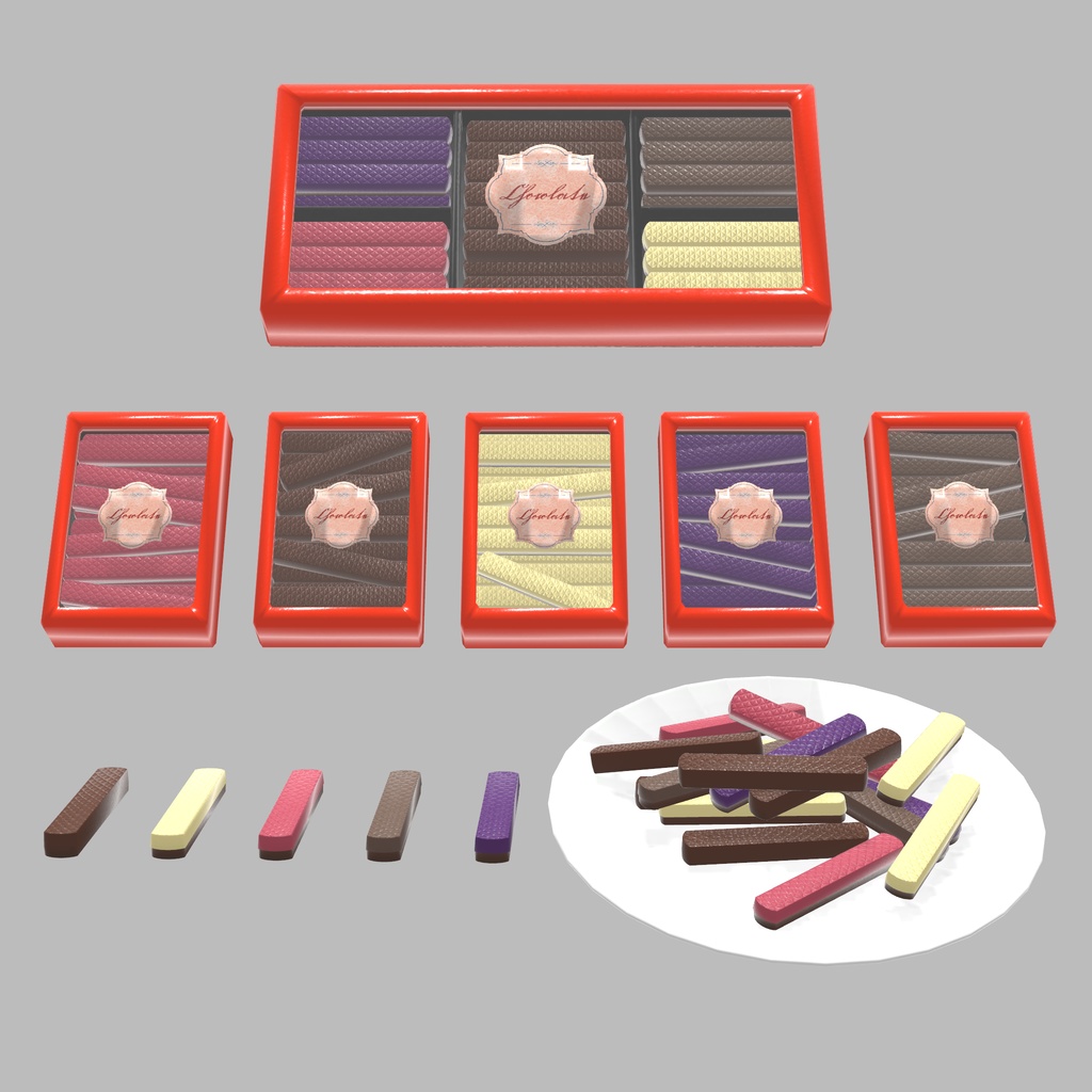 <チョコ祭り>(81点)