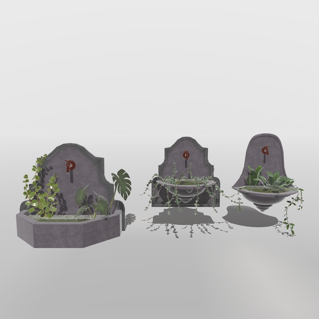 【VRChat想定】ミニチュアガーデンを作っていたら普通に家具となっちゃったアセット(65点)