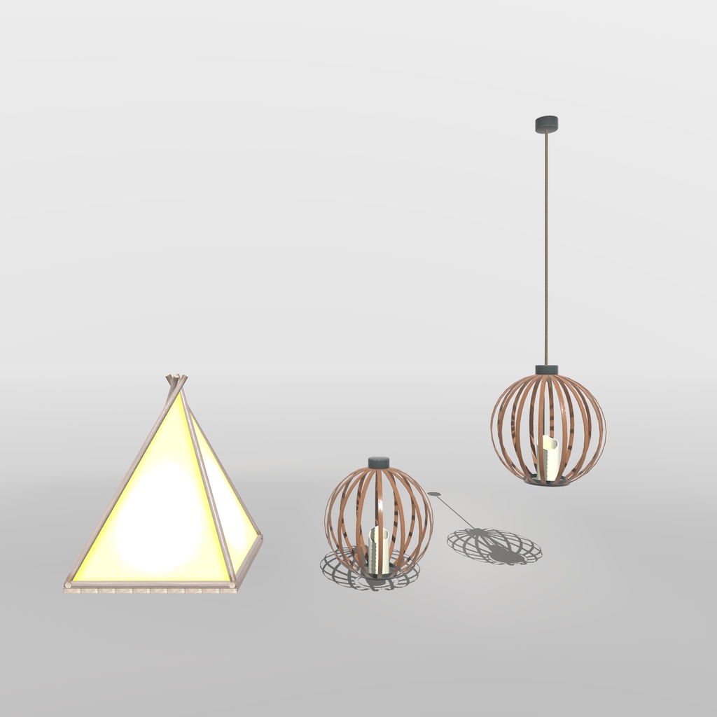 【VRChat想定】ミニチュアガーデンを作っていたら普通に家具となっちゃったアセット(65点)