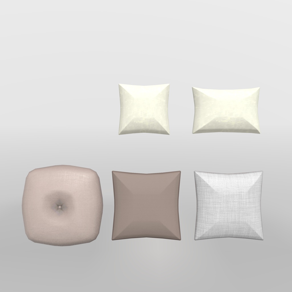 【VRChat想定】ミニチュアガーデンを作っていたら普通に家具となっちゃったアセット(65点)