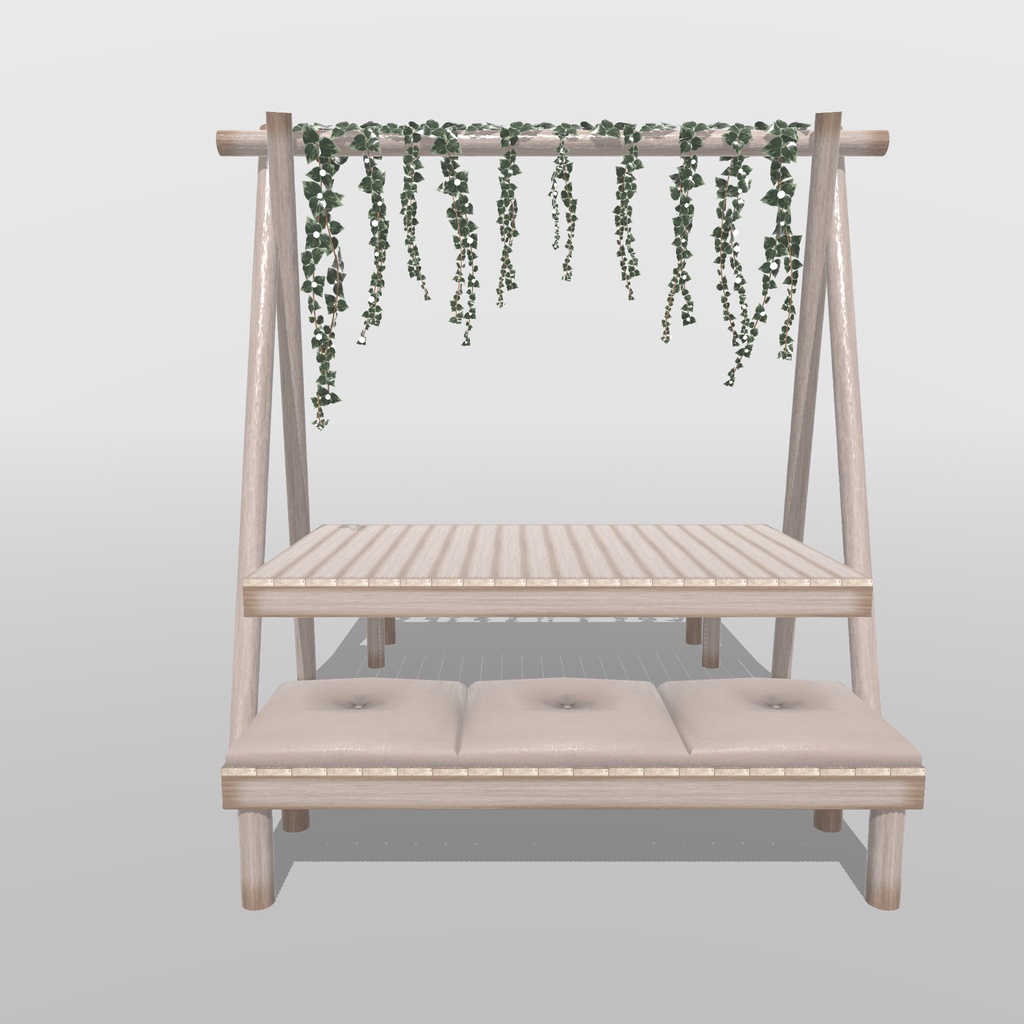 【VRChat想定】ミニチュアガーデンを作っていたら普通に家具となっちゃったアセット(65点)