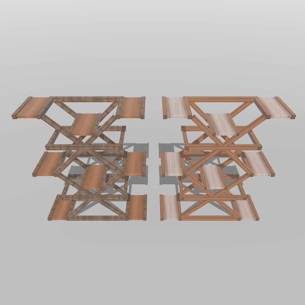 【VRChat想定】ミニチュアガーデンを作っていたら普通に家具となっちゃったアセット(65点)