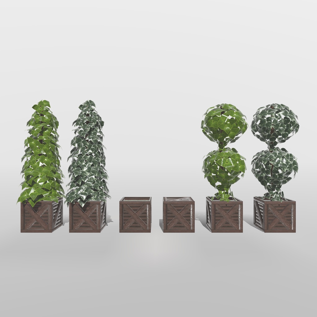 【VRChat想定】ミニチュアガーデンを作っていたら普通に家具となっちゃったアセット(65点)