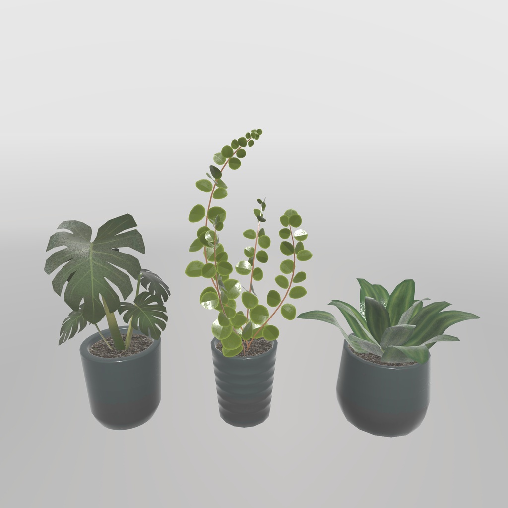 【VRChat想定】ミニチュアガーデンを作っていたら普通に家具となっちゃったアセット(65点)