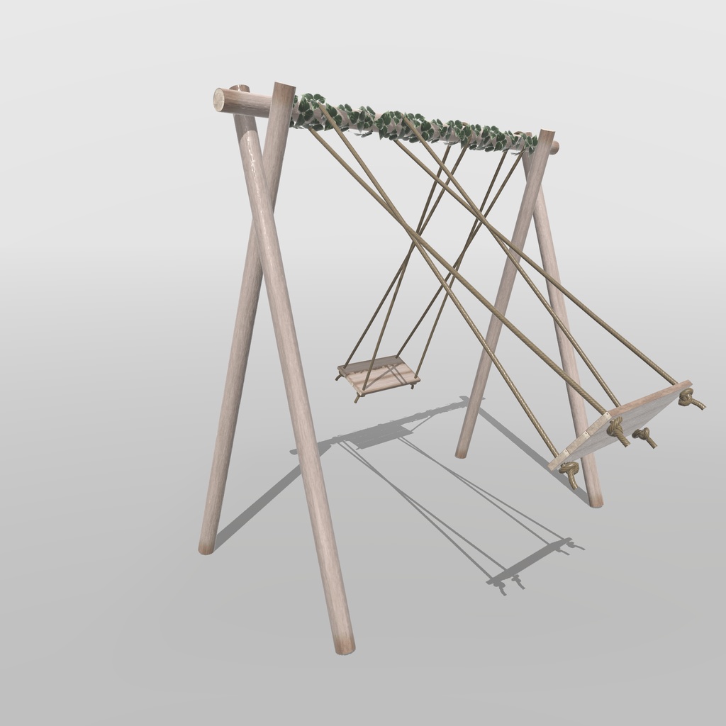 【VRChat想定】ミニチュアガーデンを作っていたら普通に家具となっちゃったアセット(65点)