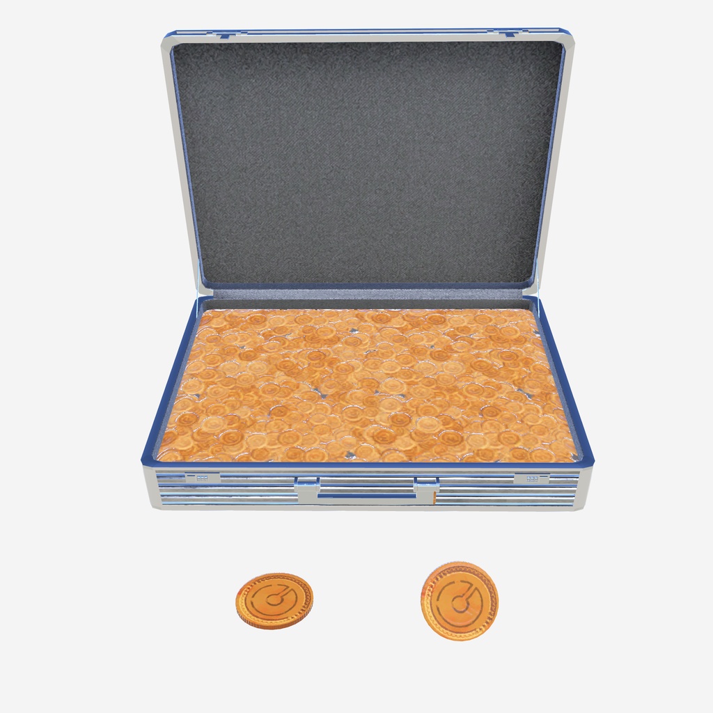 【VRChat想定】(無料)アセットの総売上が700万円達成したら『銭ゲバだ』って言われて、銭ゲバの意味を調べてたら作っちゃった記念アセット