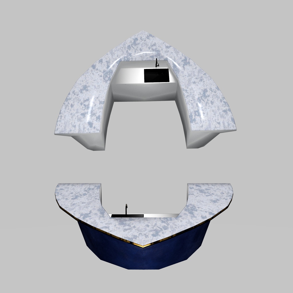 【VRChat想定】船上生活に憧れた家具(107点)