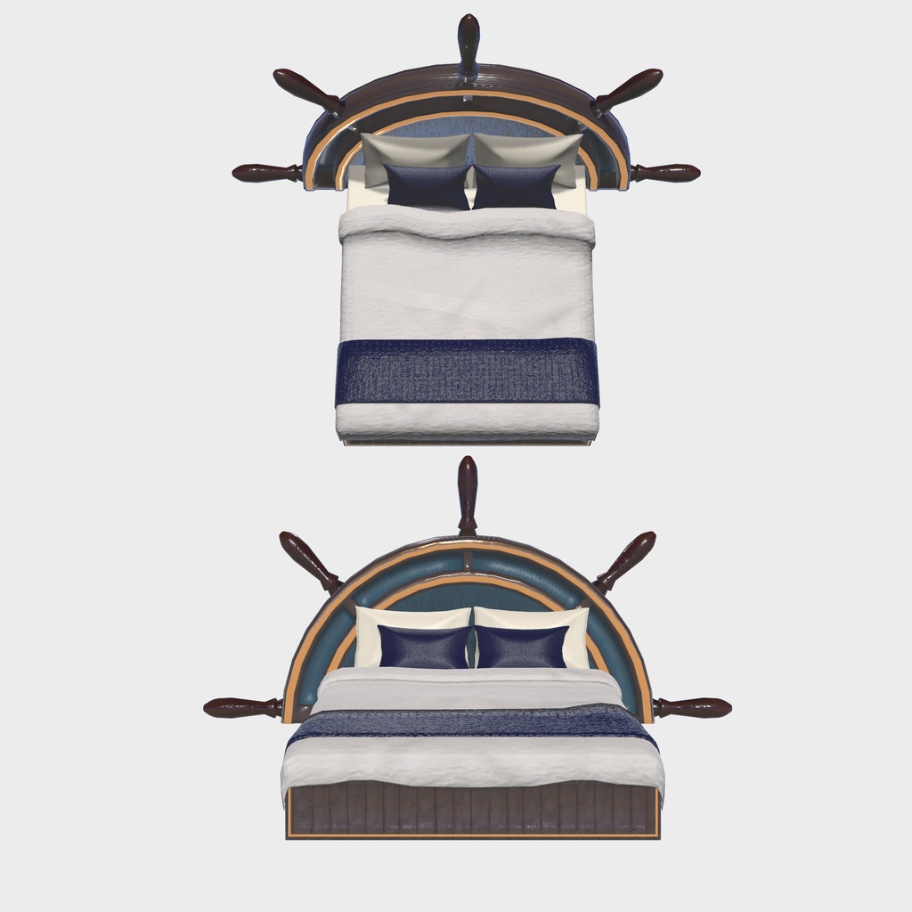 【VRChat想定】船上生活に憧れた家具(107点)