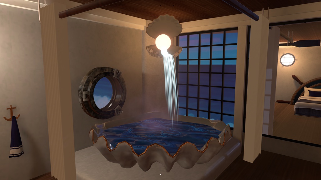 【VRChat想定】船上生活に憧れた家具(107点)