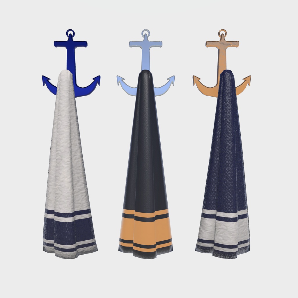 【VRChat想定】船上生活に憧れた家具(107点)