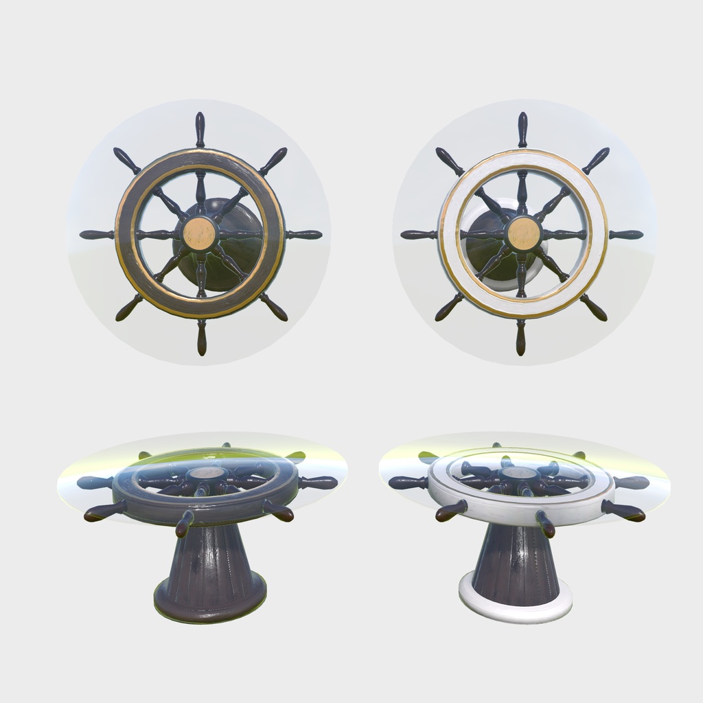 【VRChat想定】船上生活に憧れた家具(107点)