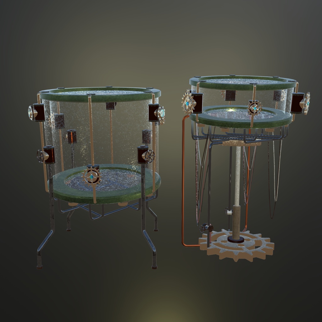 イカさんが想像した音楽室アセット(50点くらい)