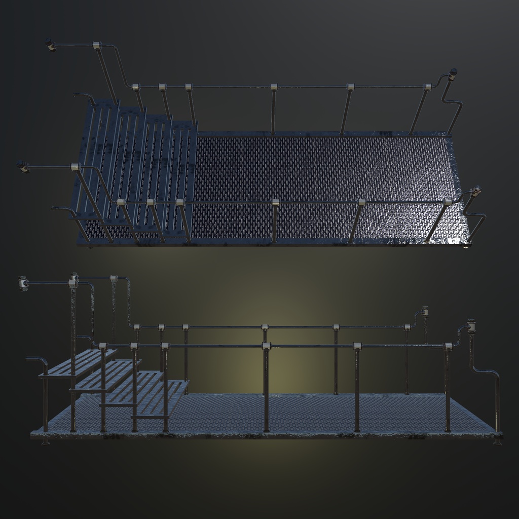 イカさんが想像した音楽室アセット(50点くらい)