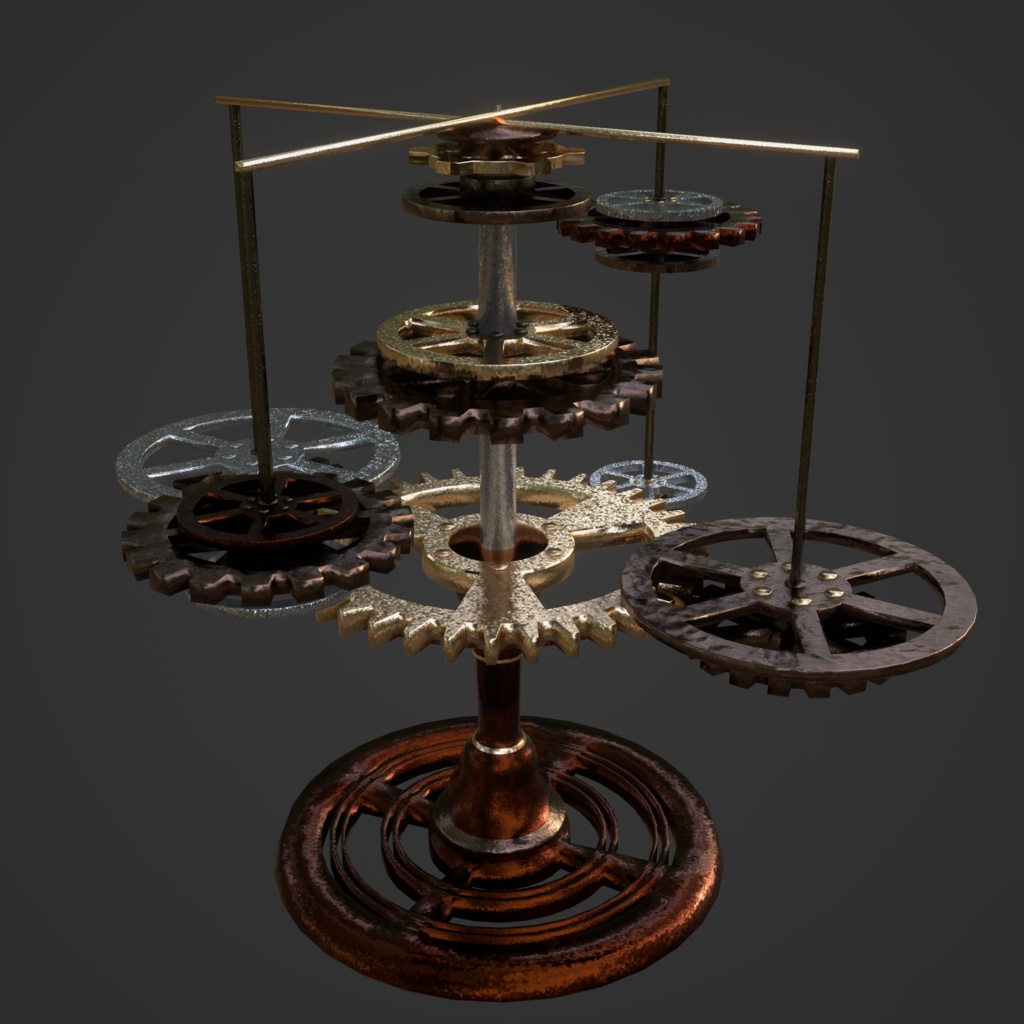 イカさんが想像した音楽室アセット(50点くらい)