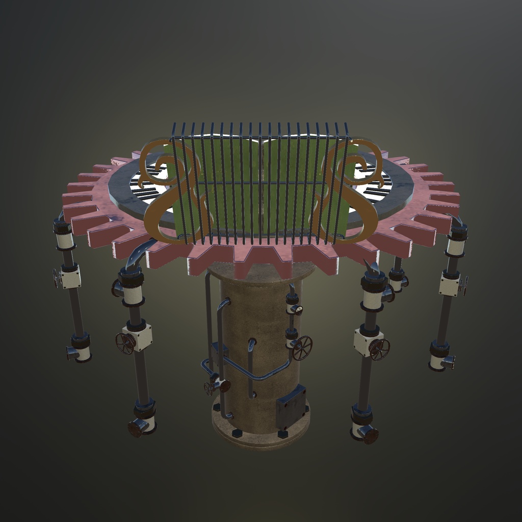 イカさんが想像した音楽室アセット(50点くらい)