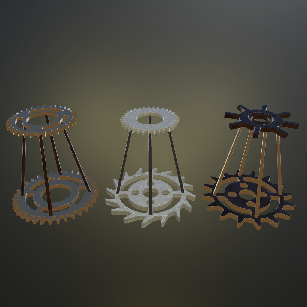 イカさんが想像した音楽室アセット(50点くらい)