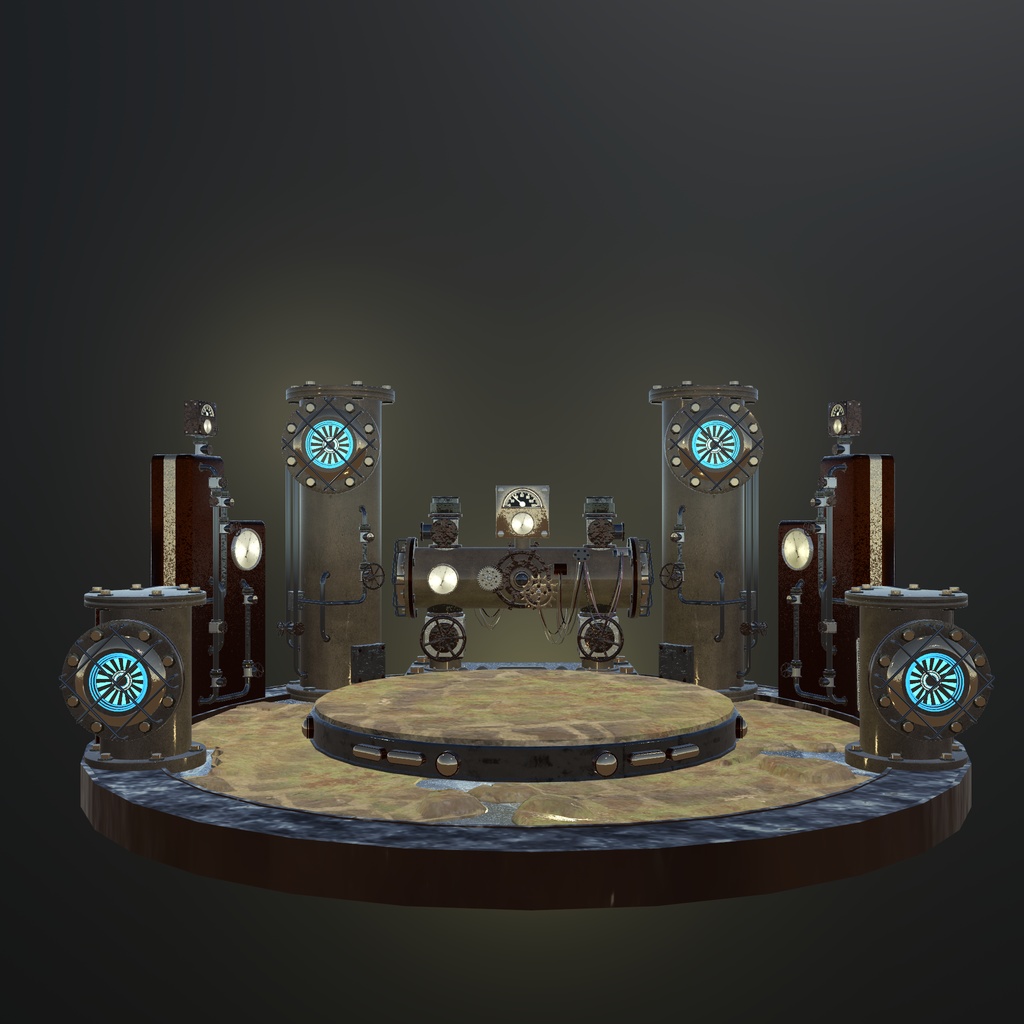 イカさんが想像した音楽室アセット(50点くらい)