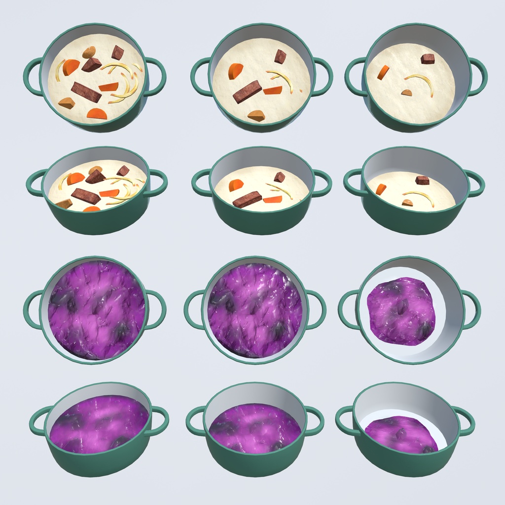 【イカさんのクッキングシリーズ  1st 】カレー&シチュー(132点)