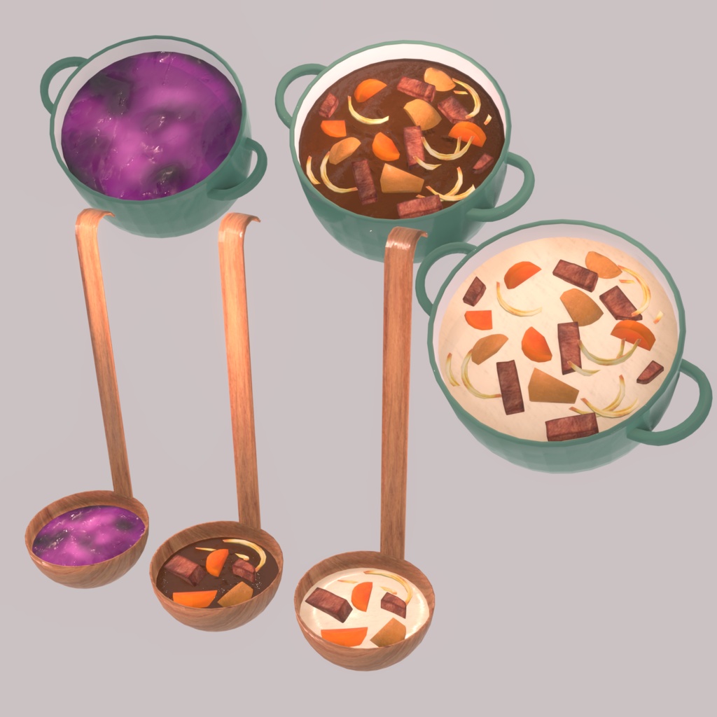 【イカさんのクッキングシリーズ  1st 】カレー&シチュー(132点)