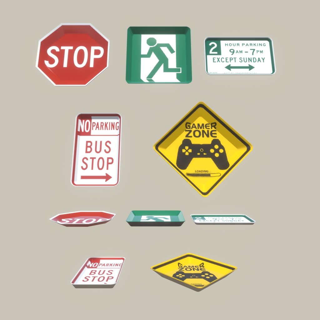 リサイクルプレートインテリア(217点)