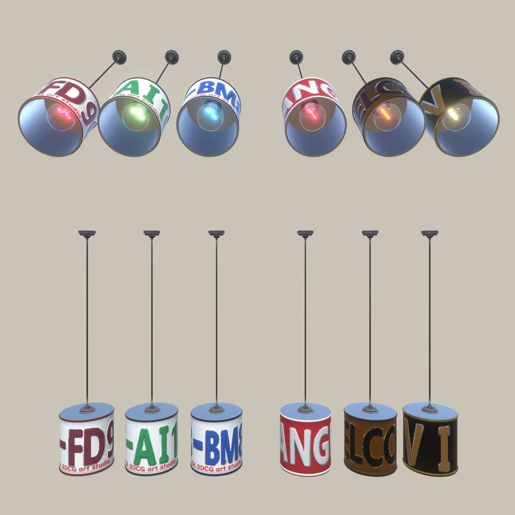 リサイクルプレートインテリア(217点)