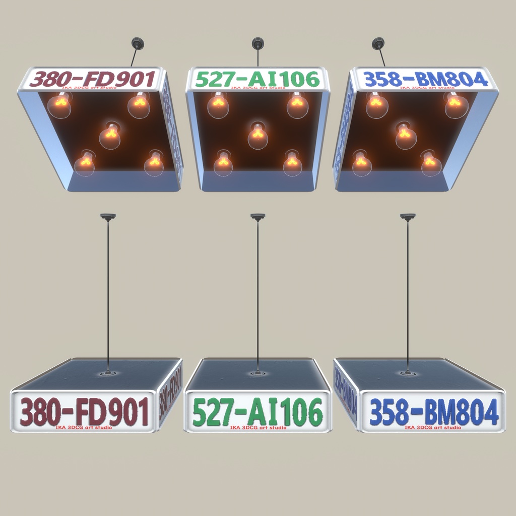 リサイクルプレートインテリア(217点)