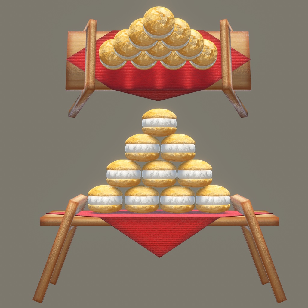 積み上げれば月見だと思っているアセット(34点)