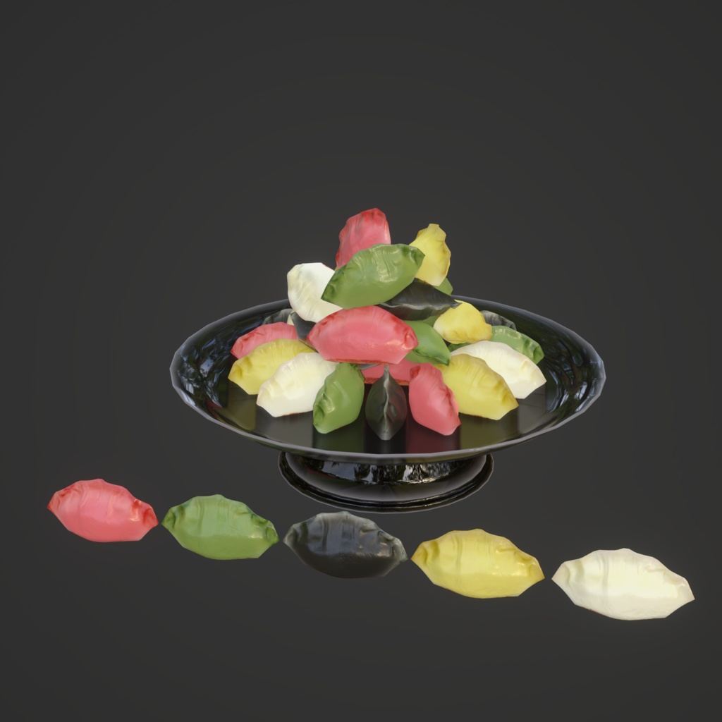 積み上げれば月見だと思っているアセット(34点)